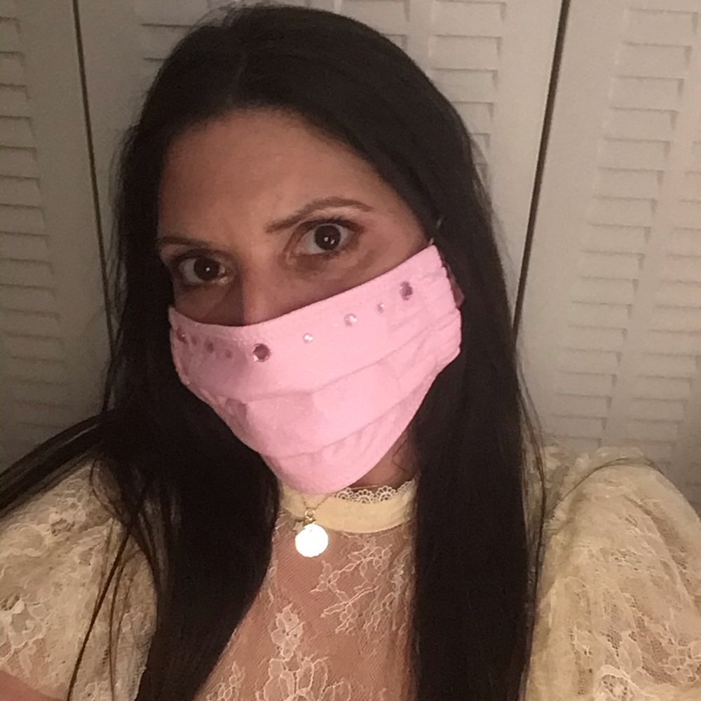 💖😷BNWT BOHEMIAN ARMENIAN CUSTOM FACE MASK READ